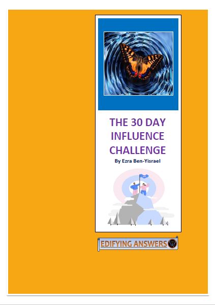 30 Day Influence Challenge