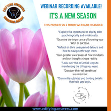 Load image into Gallery viewer, Its a New Season (Time to Evolve) Webinar