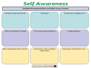 Self Awareness - Edifying Answers