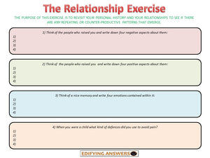 The Relationship Exercise - Edifying Answers