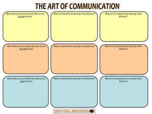 The art of communication - Edifying Answers